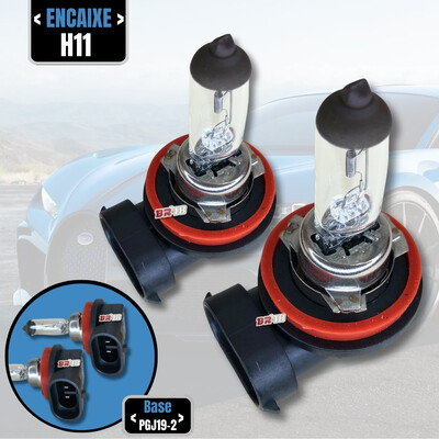 FotoPar Lâmpada Halógena Original Farol H11 55w 12v Pgj19-2