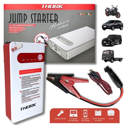 Foto Acumulador de Bateria 7500mAh Jump Starter 12v