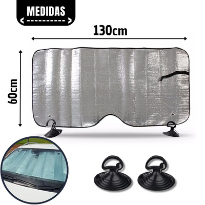 FotoProtetor Tapa Sol Quebrasol Auto Parabrisa Painel Vidro