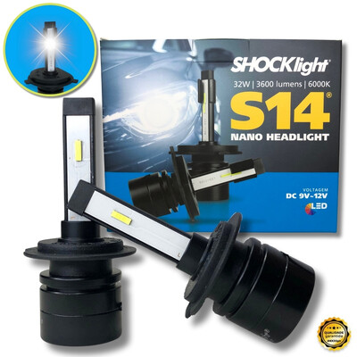 Foto Super LED HeadLigth Nano S14 32w 6000k