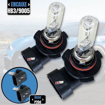 FotoPar Lâmpada Halógena Original Farol Hb3 60w 12v P20d
