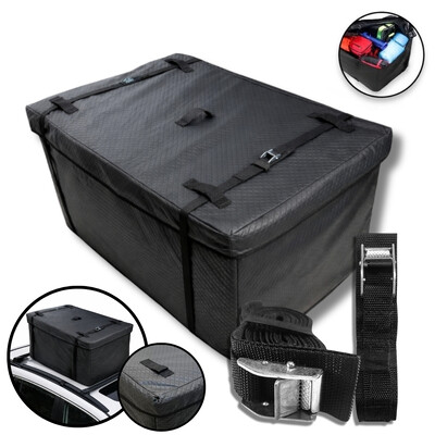 Foto Bolsa Teto Maleiro Impermeável 370 Litros Vulcanizado + Cinta Segurança