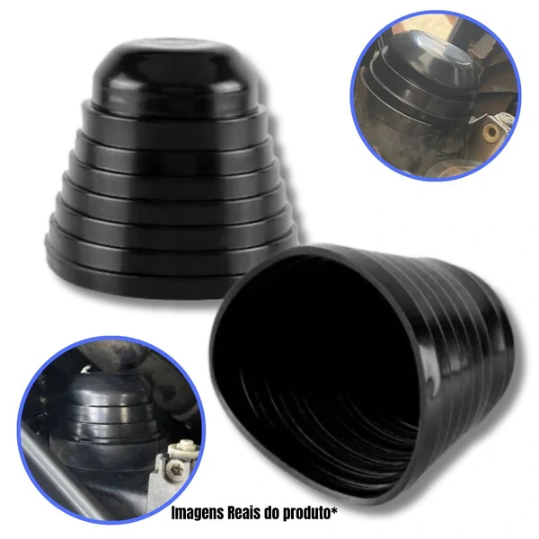 Tampa De Vedação Borracha Do Farol Universal 65mm 70mm 75mm 80mm 85mm 90mm 95mm 100mm Par