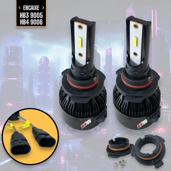 Super Led Code H1 H3 H4 H7 H8 H9 H11 H16 H27 HB3 HB4 - 8000K