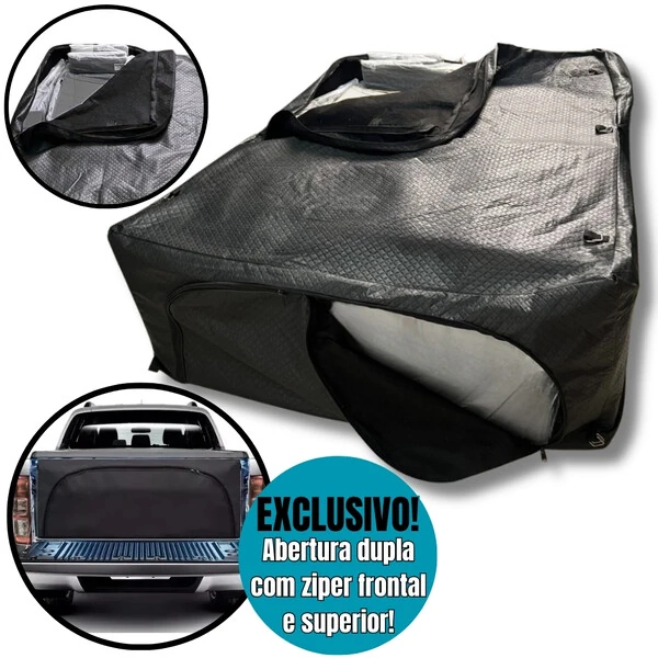 Bolsa Mala Caçamba Tam. G 805 Lts Impermeavel 115x140x50 Todas Picapes