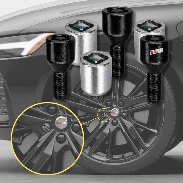 Parafuso Antifurto Preto M14 x 1,25mm BMW E Mini Cooper