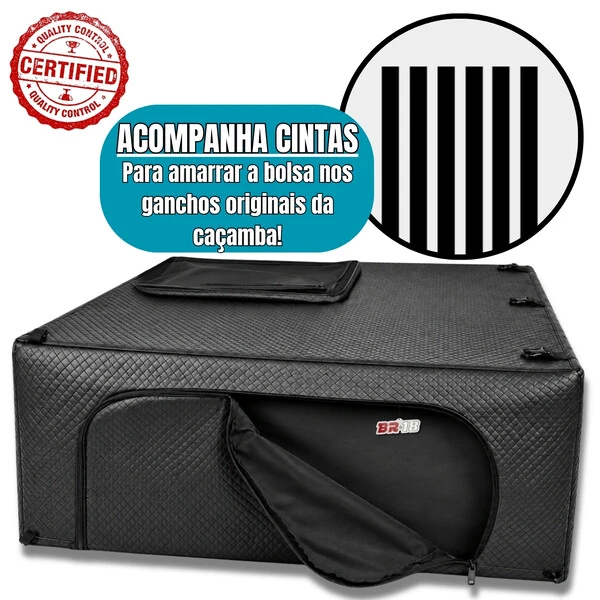 Bolsa Mala Caçamba Tam. G 805 Lts Impermeavel 115x140x50 Todas Picapes