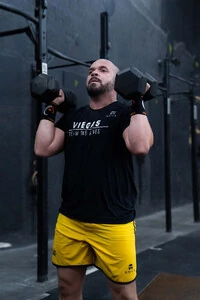 Bermuda Retrô Amarela e Preta