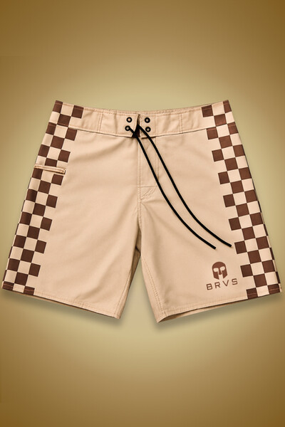 Foto Bermuda Original Deserto Xadrez