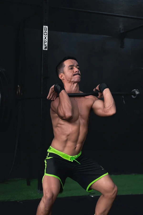 Bermuda Retrô Preta e Verde