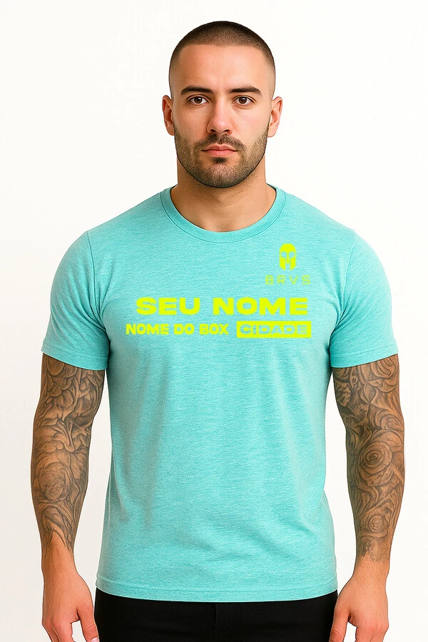 Camisa Personalizada Aqua com Nome