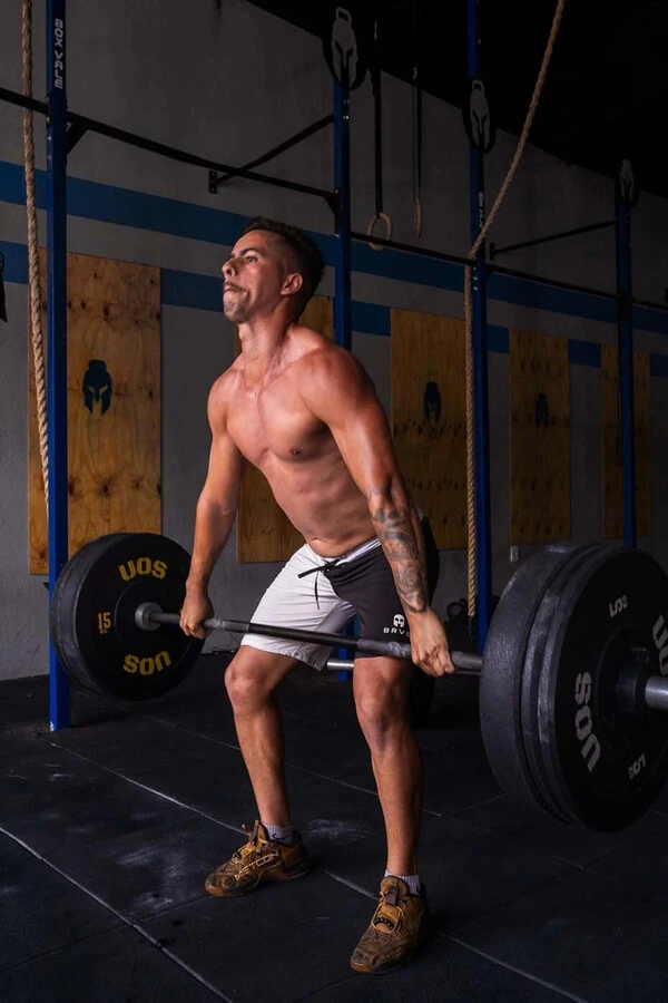 Bermuda Retrô Preta e OffWhite Mescla