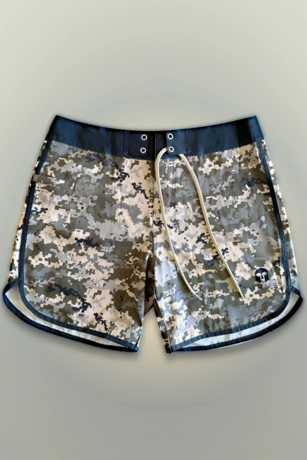 Bermuda Retrô Camuflada Desert