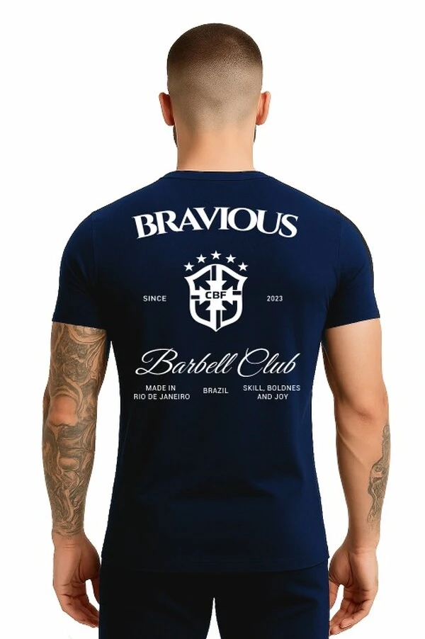 Camisa Bravious Barbell Club