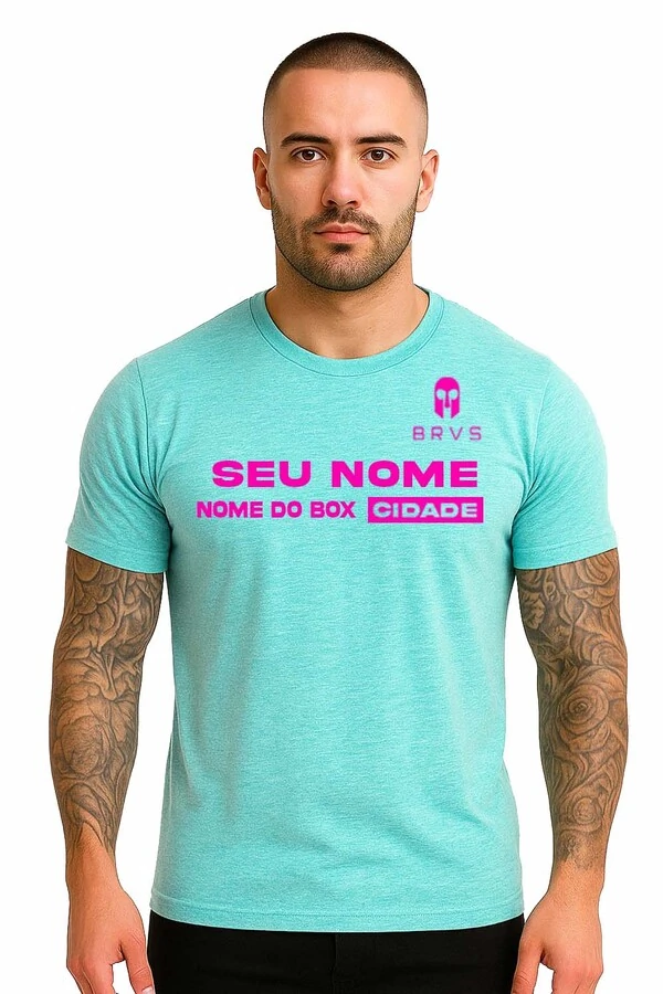 Camisa Personalizada Aqua com Nome