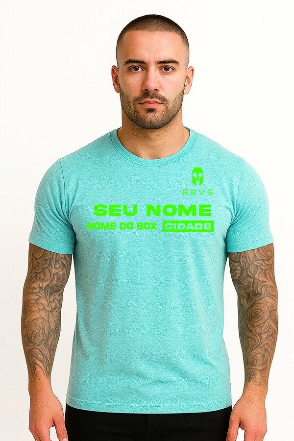 Camisa Personalizada Aqua com Nome