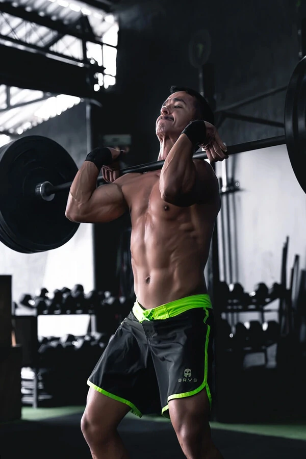 Bermuda Retrô Preta e Verde