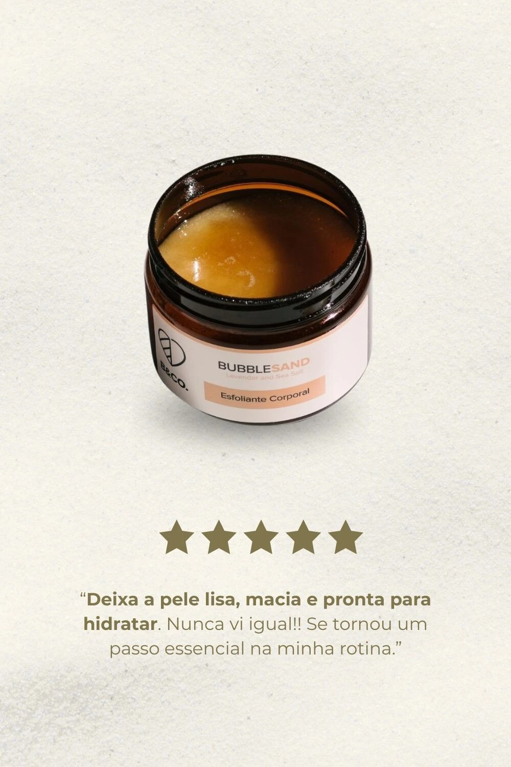 FotoEsfoliante Corporal BubbleSand 220g