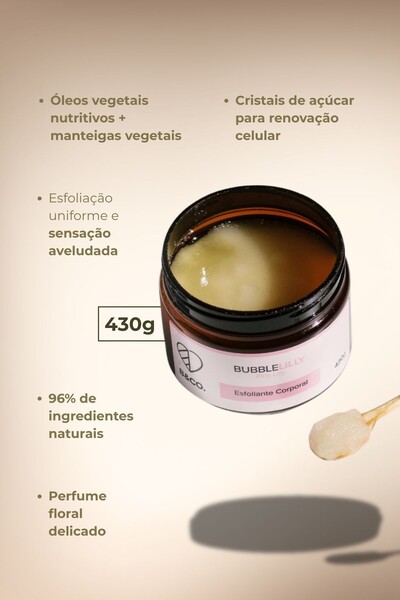 FotoEsfoliante Corporal BubbleLilly 220g