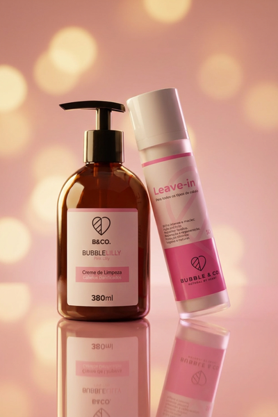 Leave in + Creme de Limpeza Capilar
