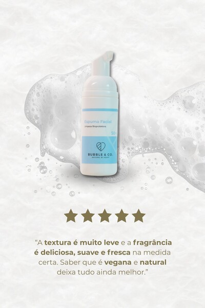 FotoEspuma Facial Limpeza Bioprotetora