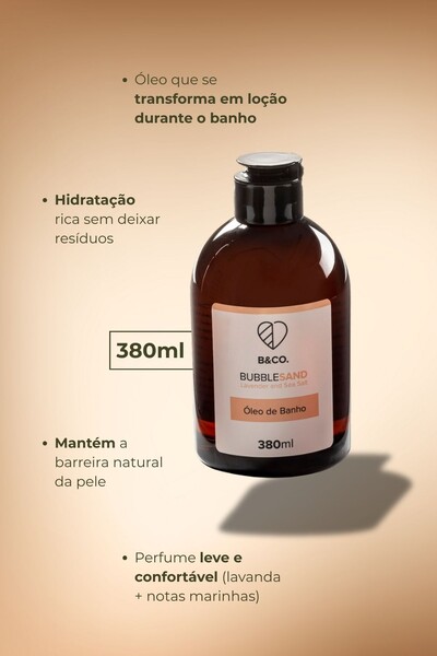 FotoÓleo de Banho Corporal BubbleSand 380ml