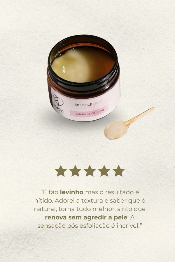 Esfoliante Corporal BubbleLilly 220g