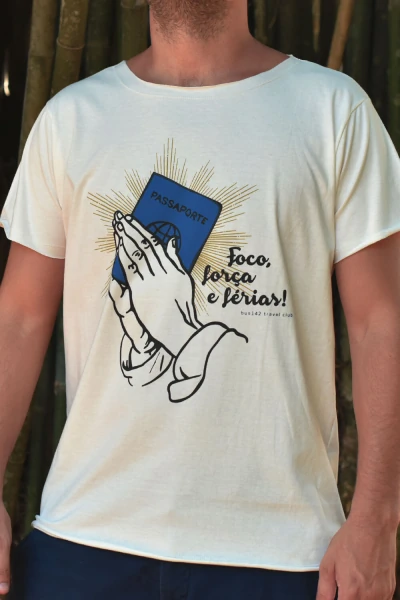T-Shirt | Foco, Força e Férias