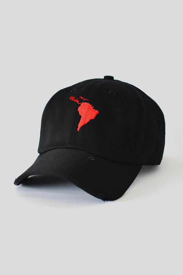 Boné Dad Hat | América Latina | Preto