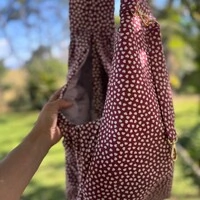 Sling Corações Marsala