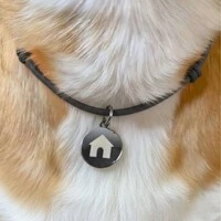 Tag Holder Cinza chumbo