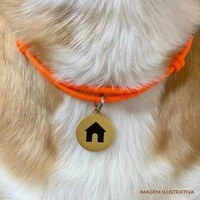 Tag Holder Laranja (neon)