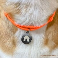 Tag Holder Laranja (neon)