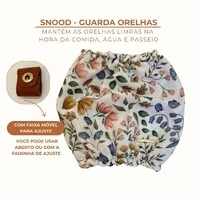 Snood Aurora - Guarda Orelhas para cachorros de orelha longa - Cavalier, Cocker | Cachorraria