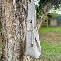 Sling Casadinho - bolinhas Nude