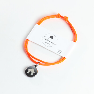 FotoTag Holder Laranja (neon)