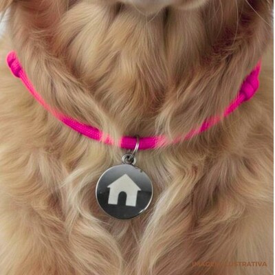 Foto Tag Holder Pink (neon)