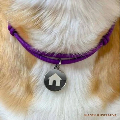 Foto Tag Holder Roxo
