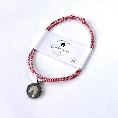 FotoTag Holder Candy Cane