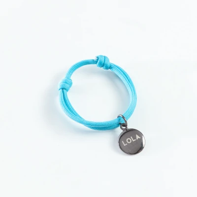 Pulseira Azul Turquesa (neon)