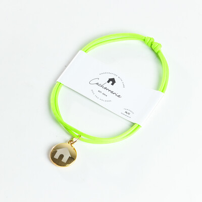 FotoTag Holder Verde Limão (neon)