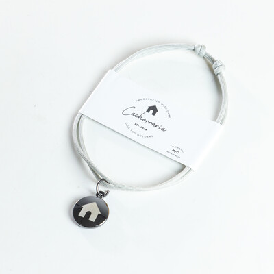 FotoTag Holder Cinza claro