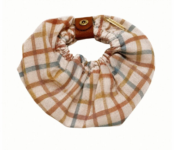 Snood Xadrez - Guarda Orelhas para cachorros de orelha longa - Cavalier, Cocker