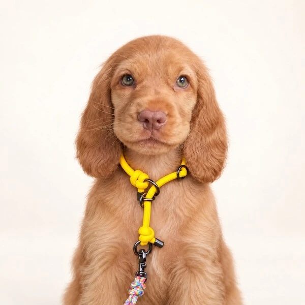 Coleira de Treino para Cachorros em Corda com Limitador – Cachorraria