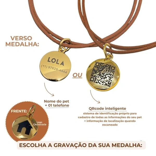 Colar de Identificação • Tag Holder Copa