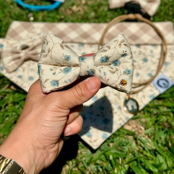 Gravata com Enchimento Erva-Doce Frente