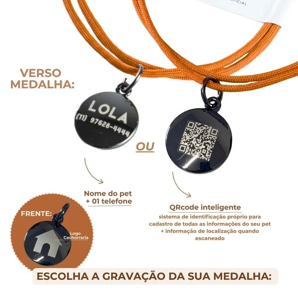 Colar de Identificação • Tag Holder Copa
