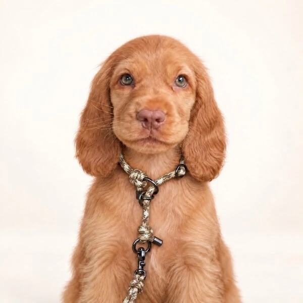 Coleira de Treino para Cachorros em Corda com Limitador – Cachorraria