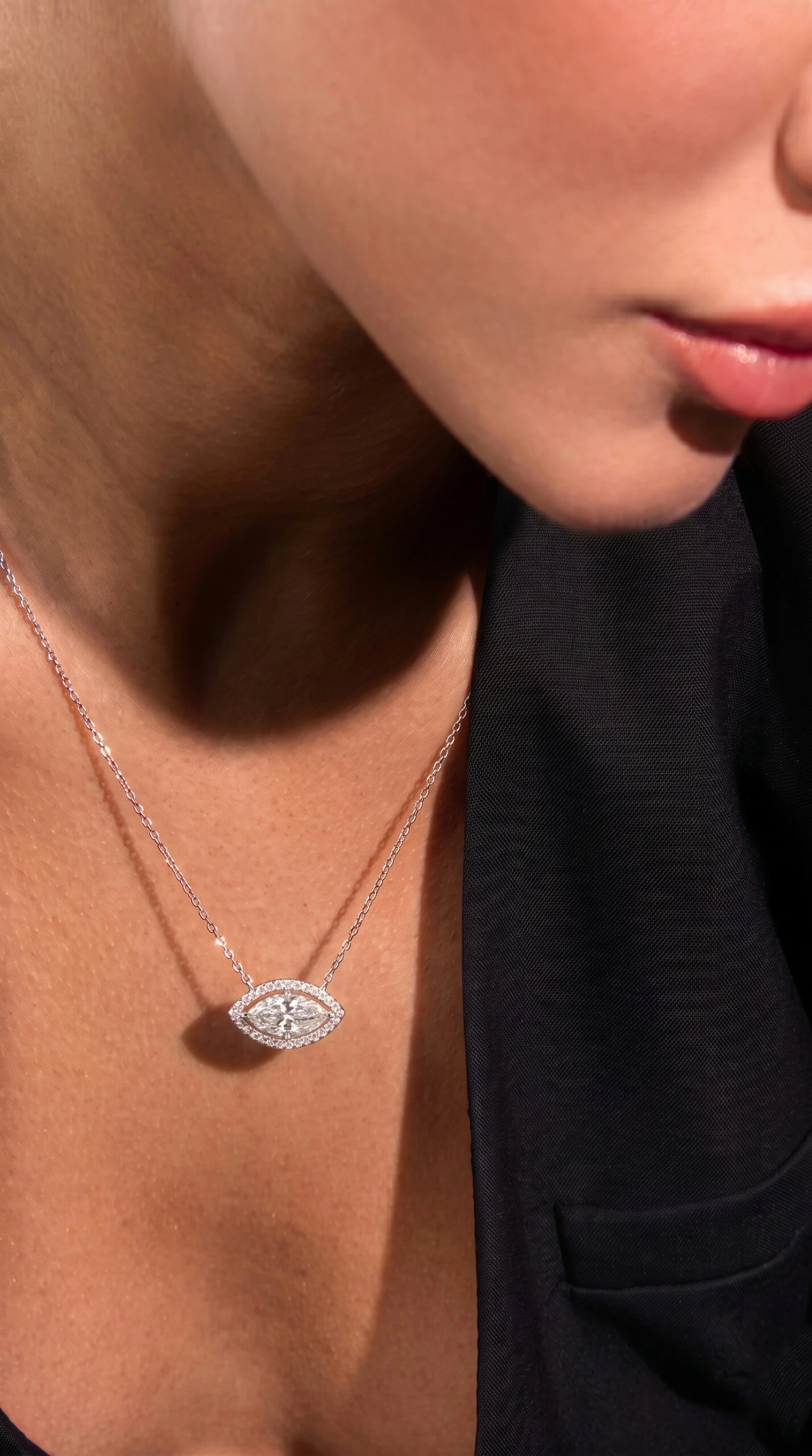 Foto Colar Allure Moissanite