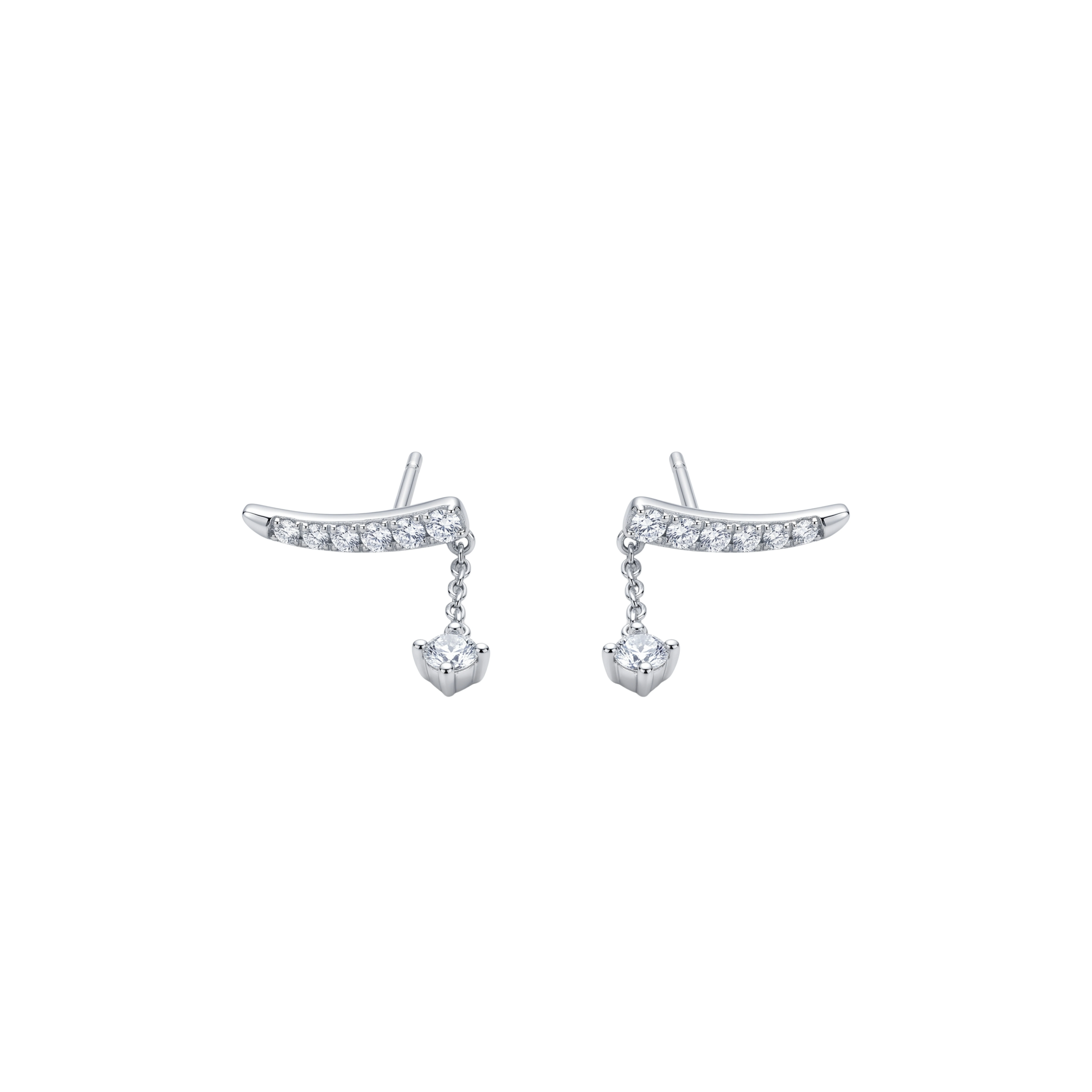 Foto Ear Cuff Modern Moissanite